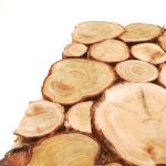 Панно из спилов можжевельника 700х700 мм — изображение 2