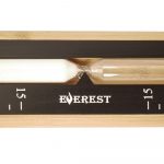 Часы песочные EVEREST, бамбук+алюминий (TG-15 black) — изображение 3