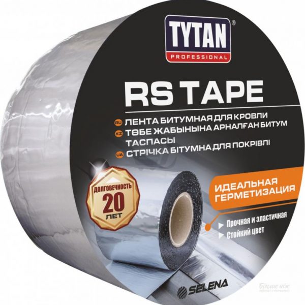 Лента кровельная TYTAN (10см*10м) алюминий