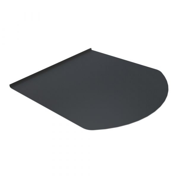 Лист предтопочный BLACK 800х980х0