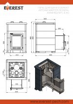 Печь для бани Эверест "Steam Master 30 INOX" Амфиболит, S-40 — изображение 5