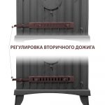 Печь-камин Везувий KZ-14 "Антрацит" — изображение 7