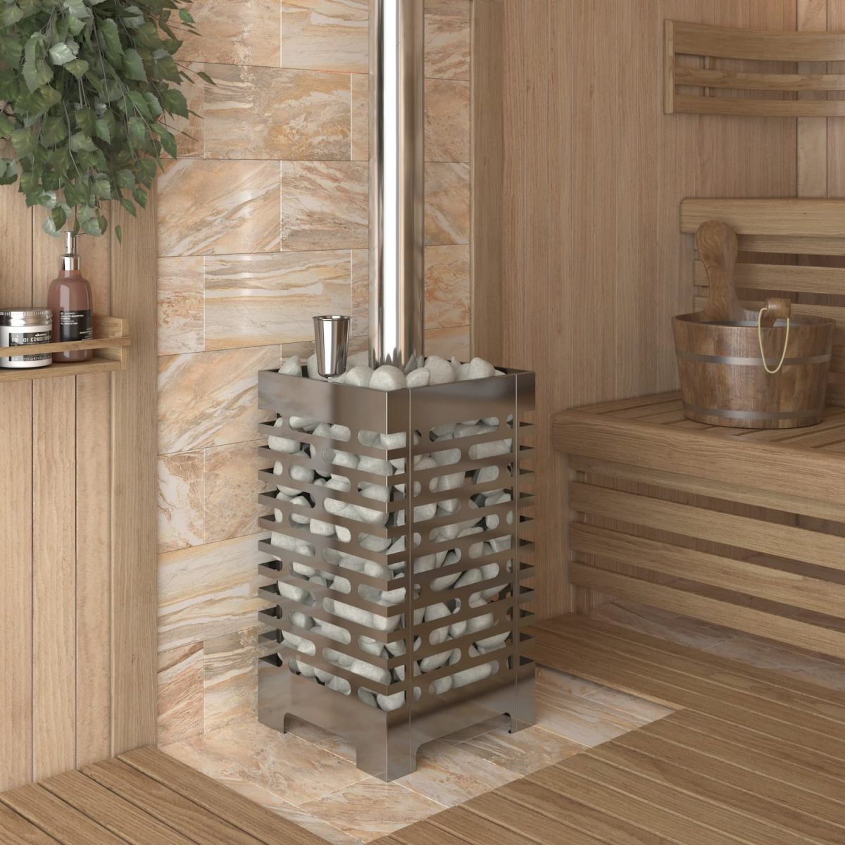 Печь для бани ASTON 20 INOX — изображение 3