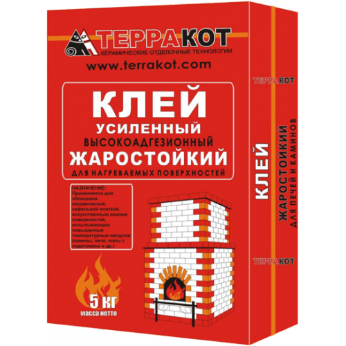 Клей усиленный "Терракот" жаростойкий