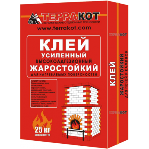 Клей усиленный "Терракот" жаростойкий