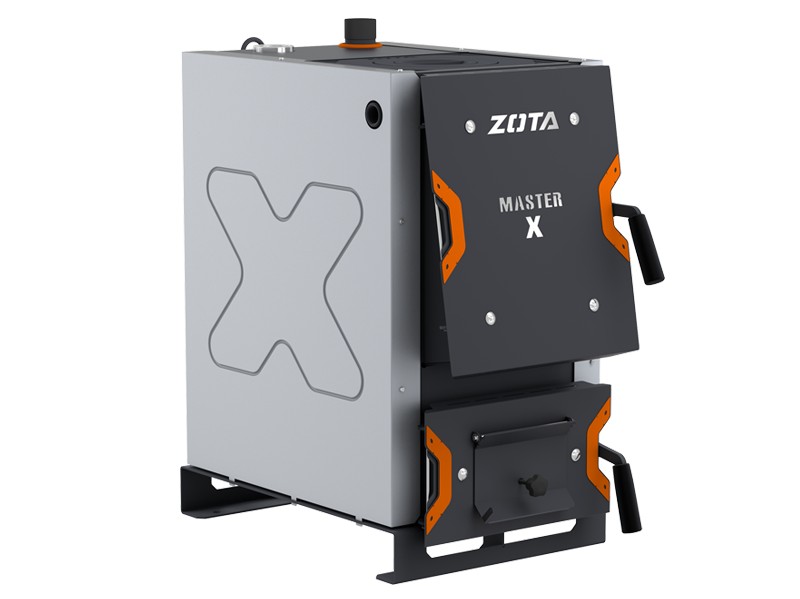 ZOTA "MASTER-X 25П" (с плитой) Котел твердотопливный 25кВт