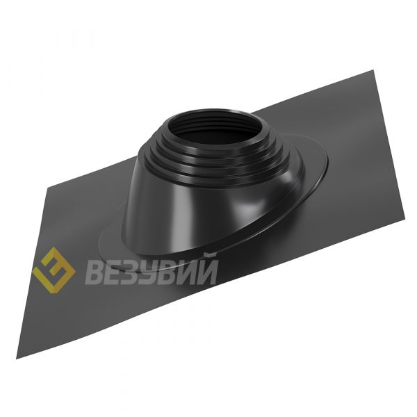 Кровельный проходник для дымохода "ВЕЗУВИЙ" № 4 (д.300-450мм  890х890мм) угл
