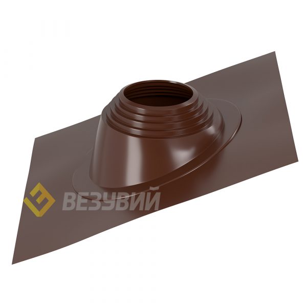 Кровельный проходник для дымохода "ВЕЗУВИЙ" № 5 (д.200-275мм  470х470мм) угл