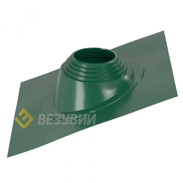 Кровельный проходник для дымохода "ВЕЗУВИЙ" № 5 (д.200-275мм  470х470мм) угл