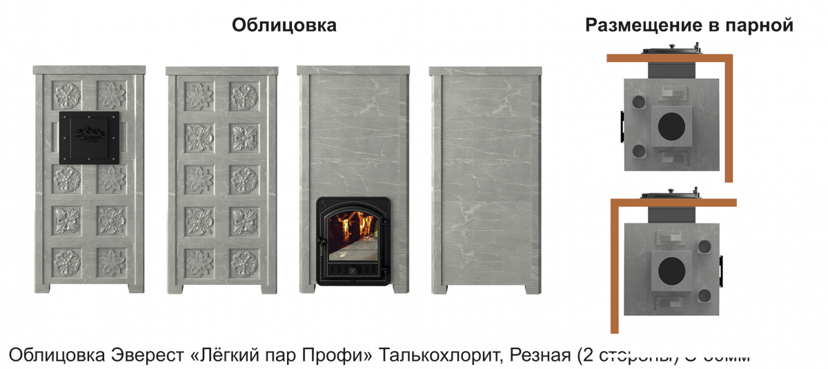 Резная (2 стороны)