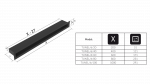 Туннель Графит TUNEL/6/20/G (60x200мм) — изображение 4