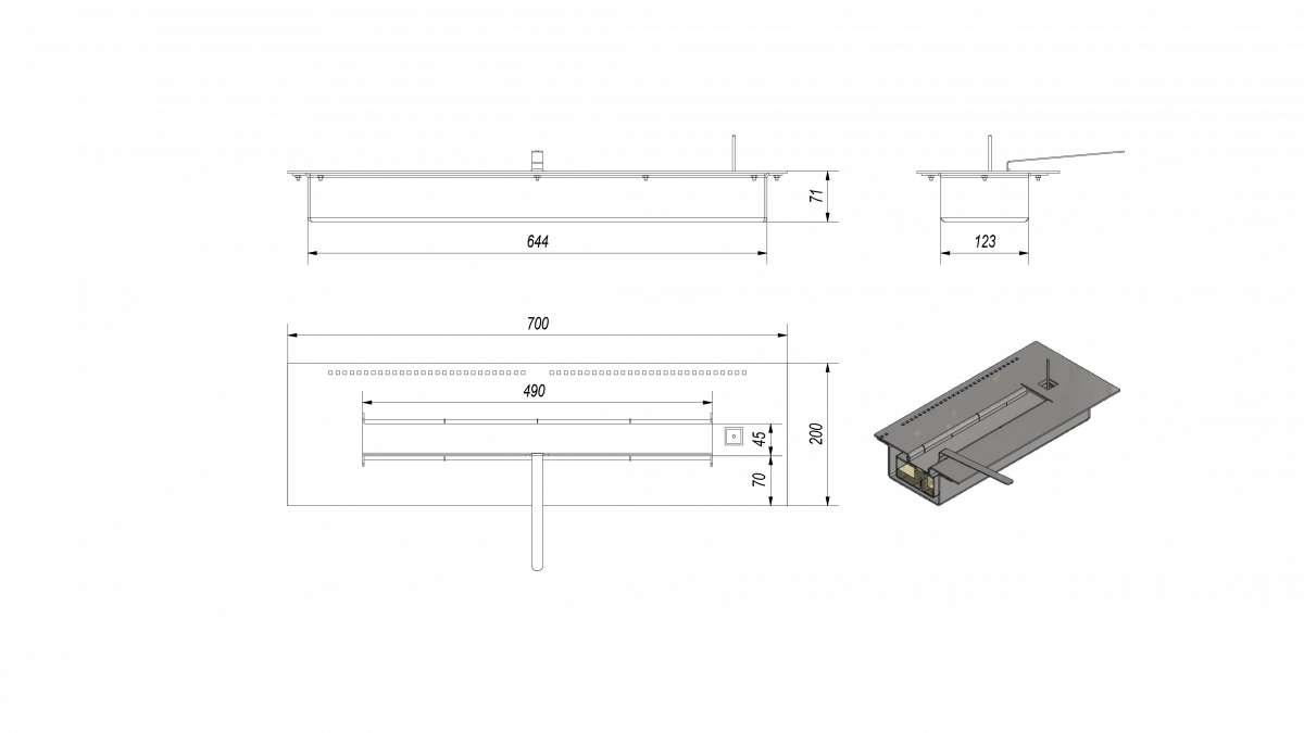 Контейнер для биотоплива 700 AF/SPARK/700 — изображение 2